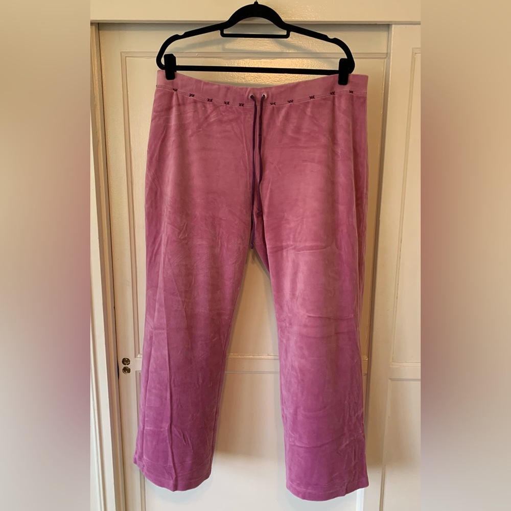 Pink Velour Pants